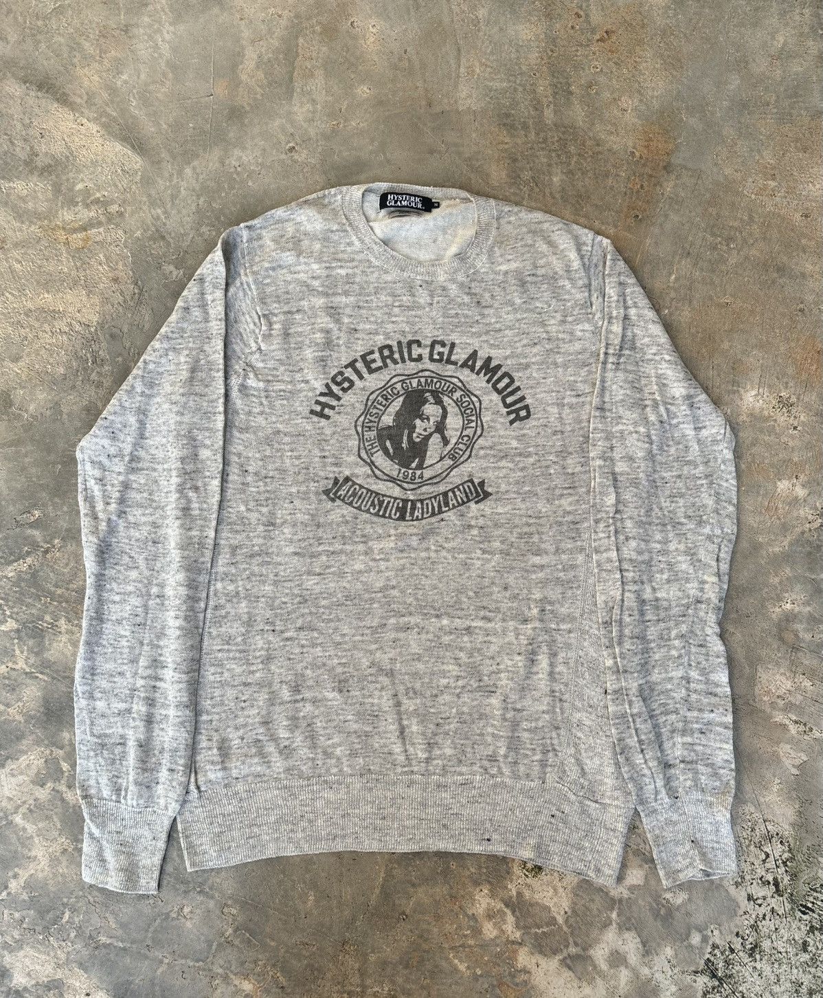 Hysteric Glamour Hysteric Glamour Social Club Acoustic Ladyland Longsleeve Size US M / EU 48-50 / 2 - 1 Thumbnail