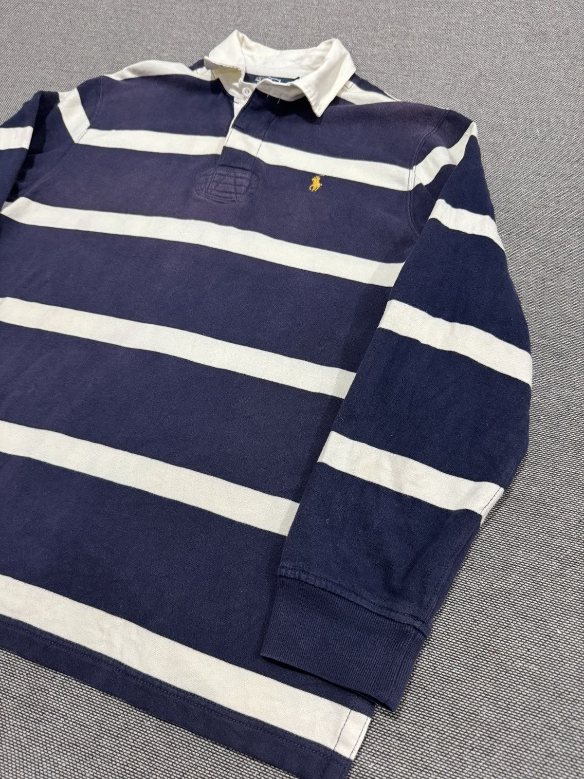 Polo Ralph Lauren Vintage Polo Ralph Lauren Longsleeve Polo Size US L / EU 52-54 / 3 - 3 Thumbnail