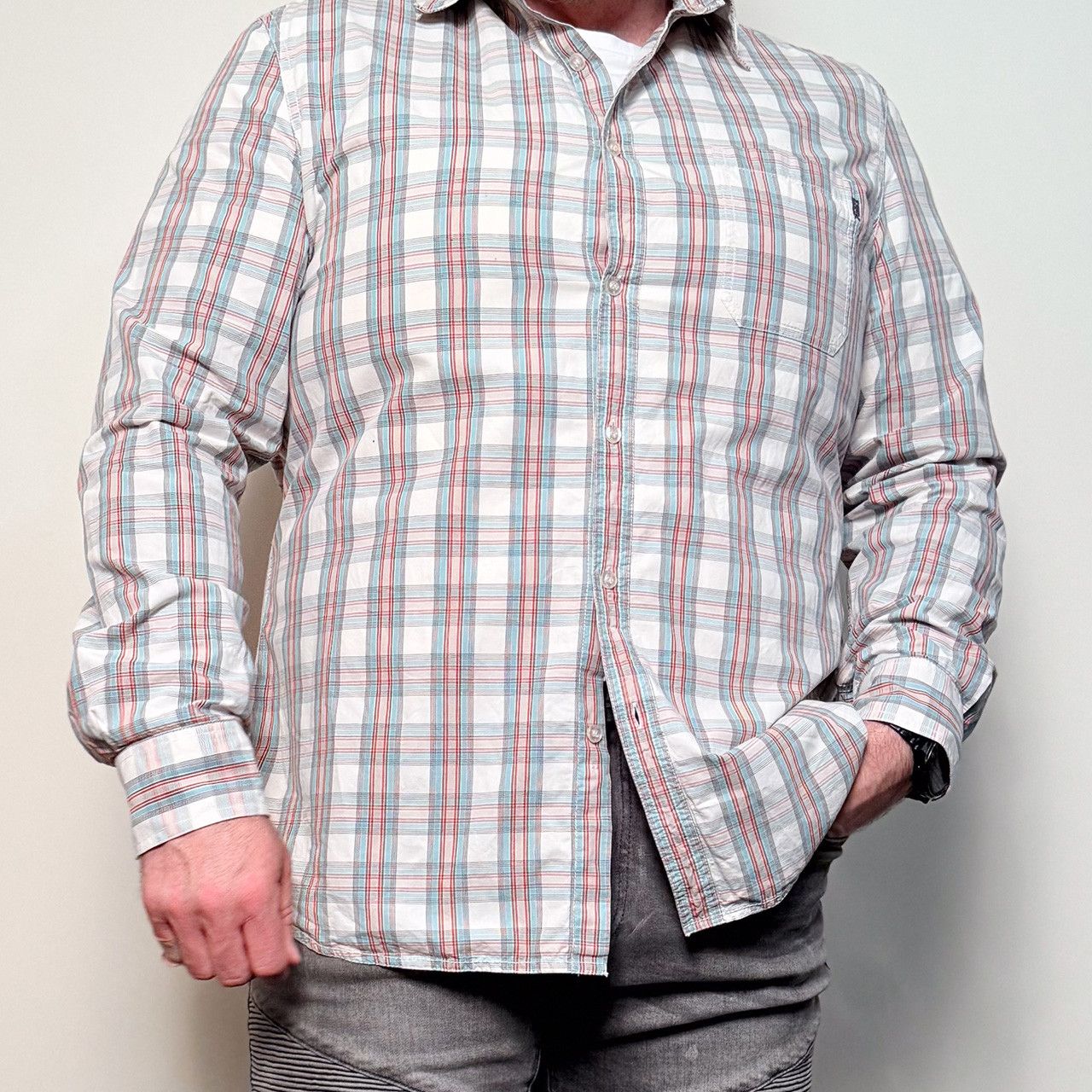 French Connection French Connection vintage Plaid shirt Size US XXL / EU 58 / 5 - 1 Thumbnail