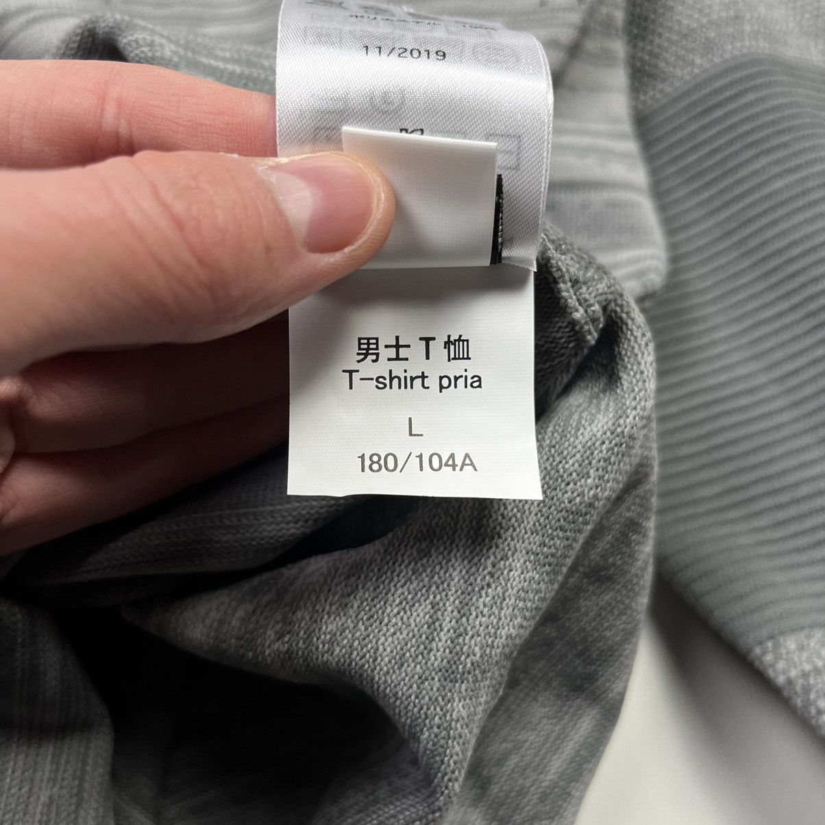 Oakley Oakley Long Sleeve Thermo Japanese Brand Streetwear Gray Size US XL / EU 56 / 4 - 13 Thumbnail