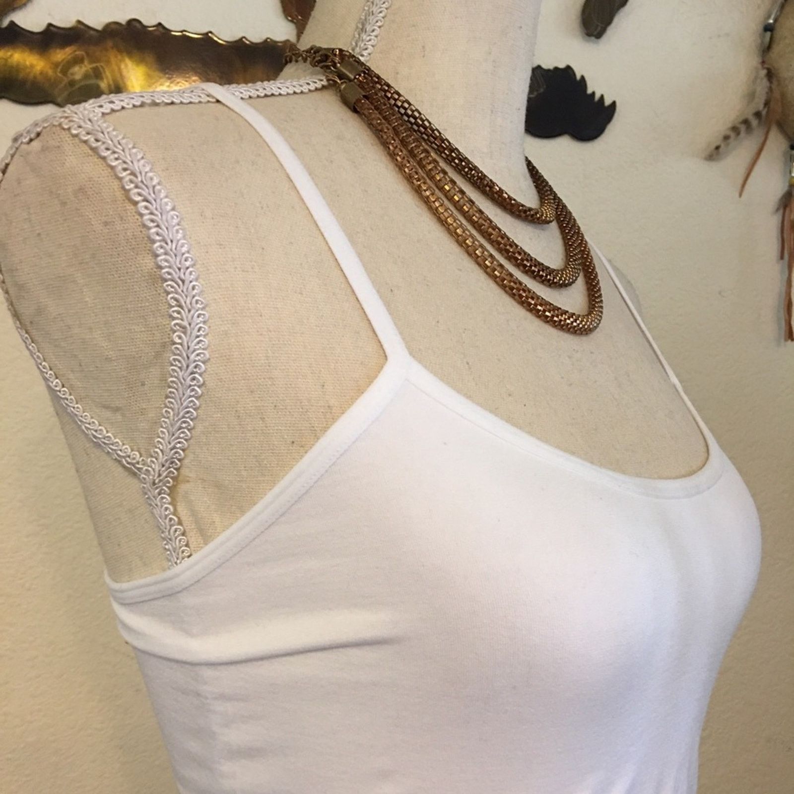 Vintage Vintage gold tone layered coil necklace Size ONE SIZE - 2 Thumbnail