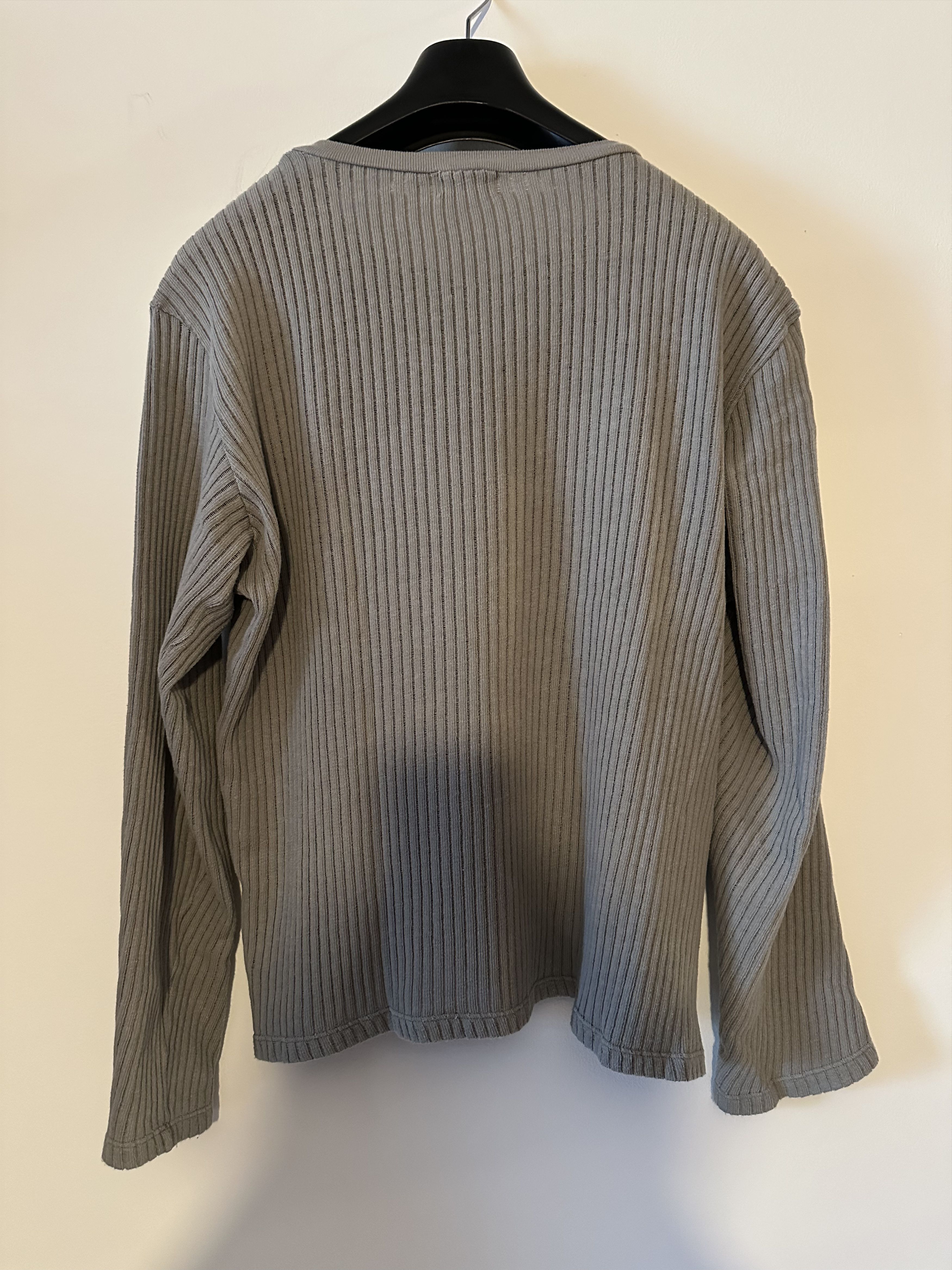Helmut Lang Helmut Lang Vintage Ribbed Sweater Size US M / EU 48-50 / 2 - 4 Thumbnail