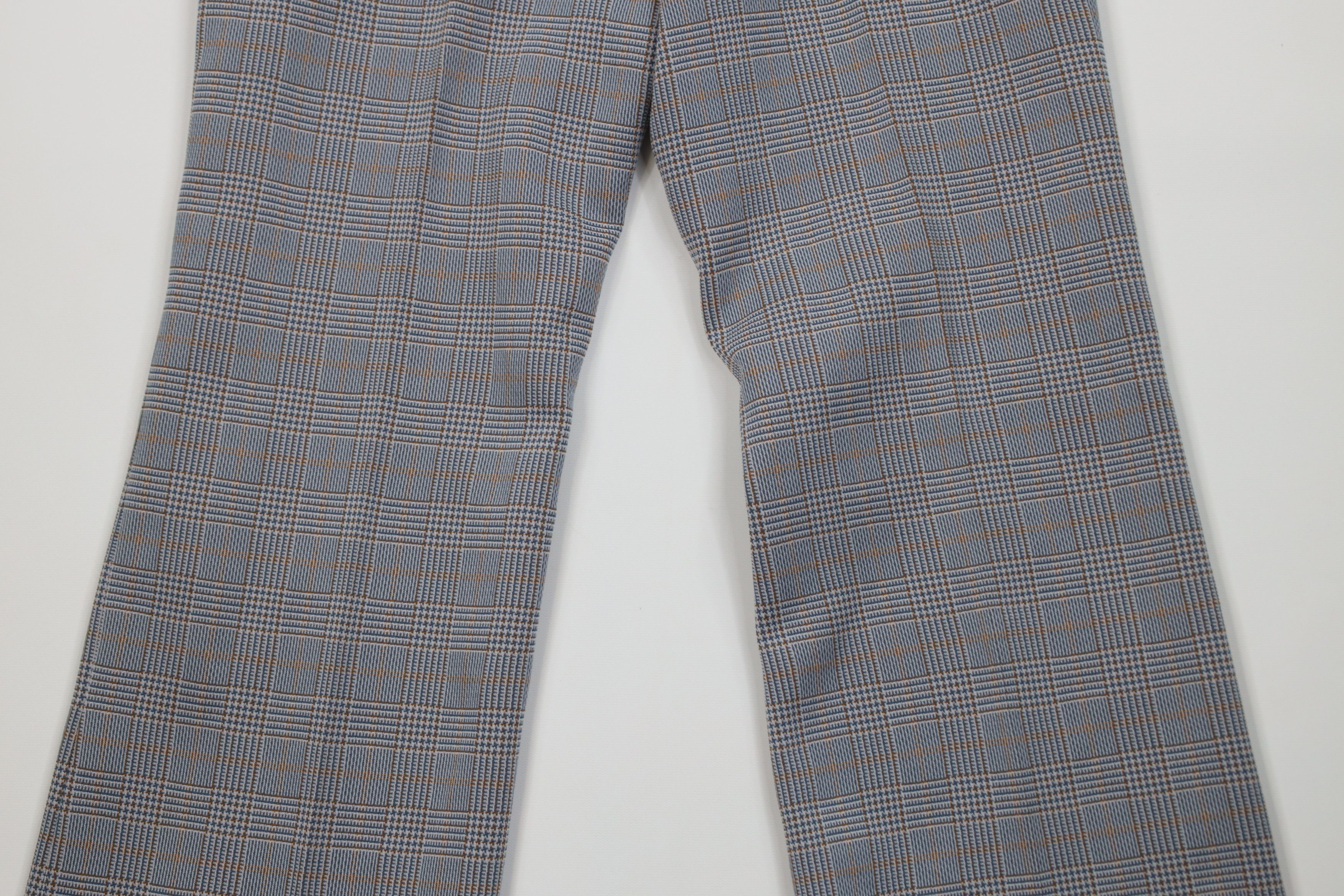 Levi's Vintage 70s Levis Plaid Knit Bell Bottoms Chino Pants USA Size US 32 / EU 48 - 11 Thumbnail