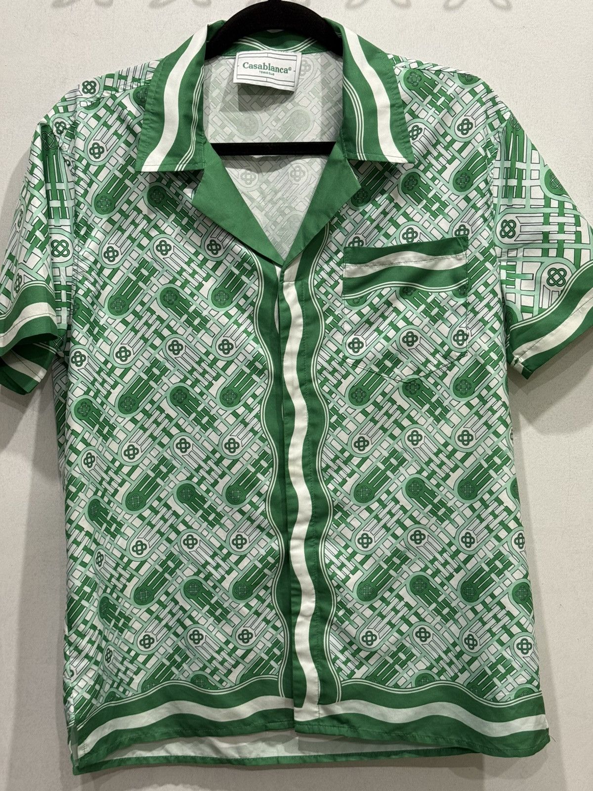 Casablanca Casablanca Chest Pocket Printed Shirt Size US L / EU 52-54 / 3 - 1 Thumbnail