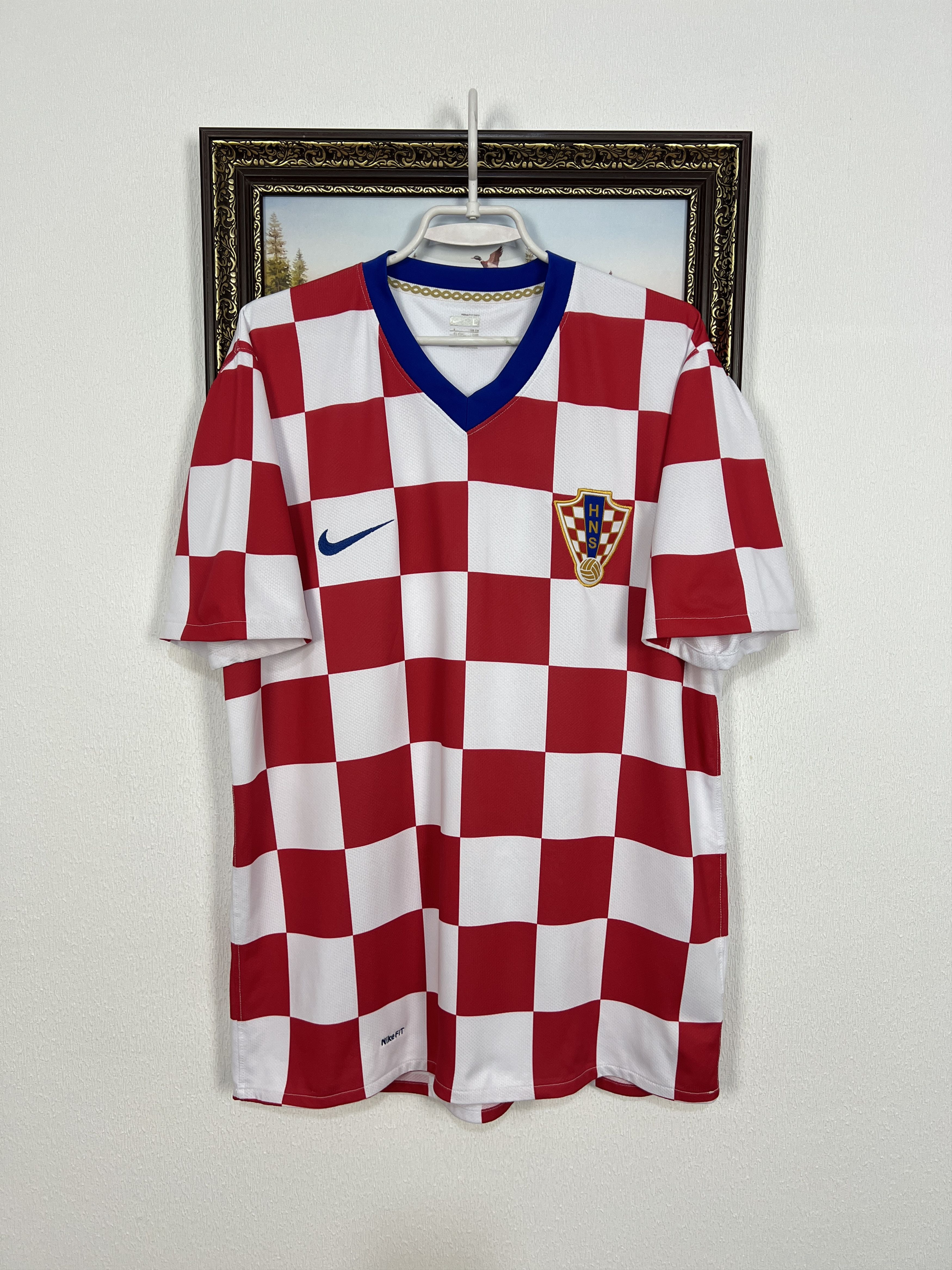 Croatia Home football shirt 2008 Soccer Nike Jersey Mens