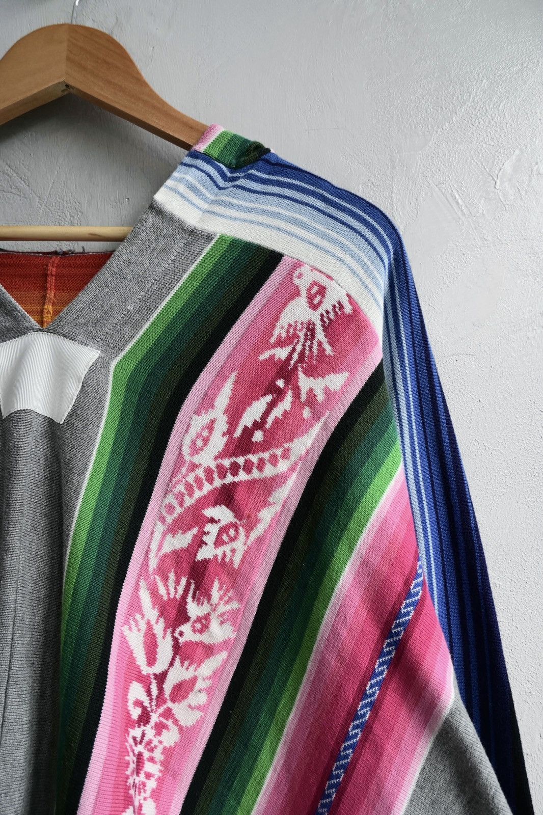 Sacai Sacai 16SS Fringed Poncho Hoodie Size US S / EU 44-46 / 1 - 6 Thumbnail