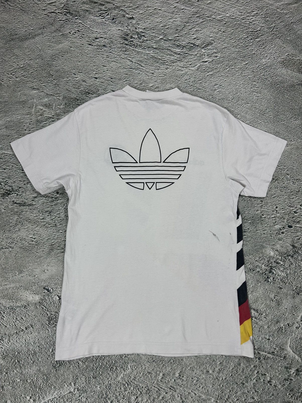 Adidas Germany 2000 T-Shirt Cotton Vintage Adidas Football Jersey Size US S / EU 44-46 / 1 - 7 Thumbnail