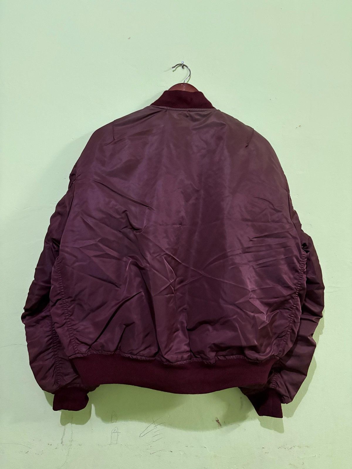 Alpha Industries Vintage Alpha Industries MA-1 Bomber Jacket Flight Jacket Size US L / EU 52-54 / 3 - 6 Thumbnail