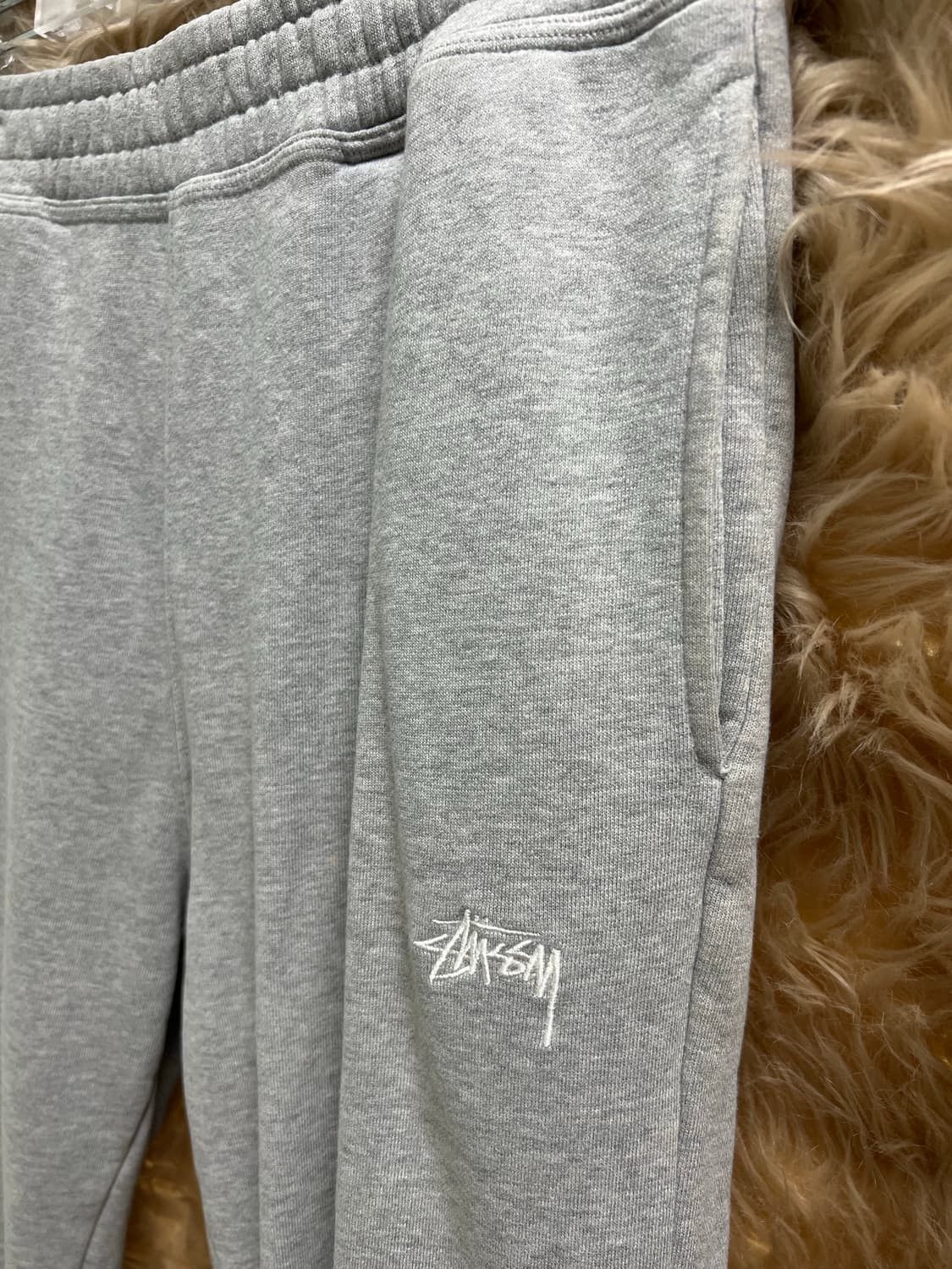 Stussy (SOLD OUT) Stussy Overdyed Sweatpants Grey Heather Size 28" / US 6 / IT 42 - 2 Thumbnail
