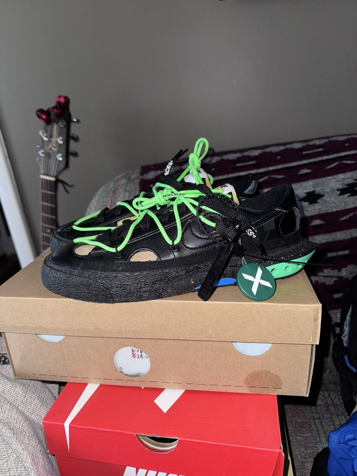 Nike × Off-White Nike x Off-White Blazer Low BNWT Size US 8 / EU 41 - 6 Thumbnail
