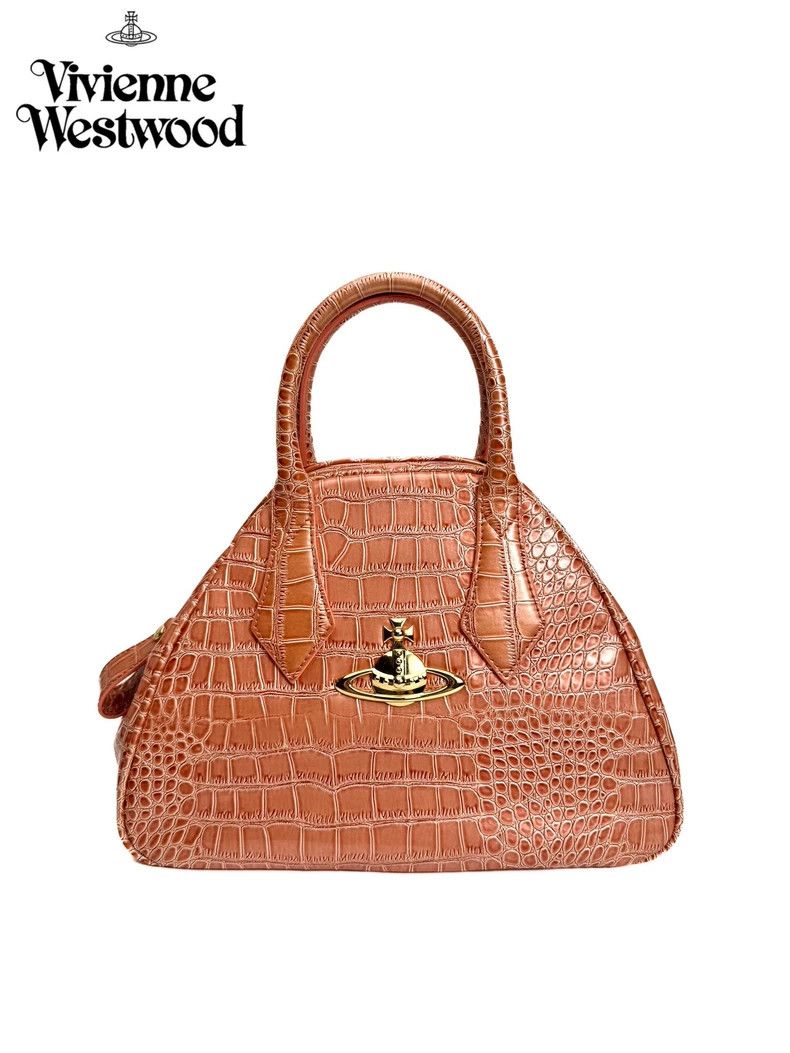 Vivienne Westwood Vivienne Westwood Champagne pink alligator pattern bowling Size ONE SIZE - 1 Thumbnail