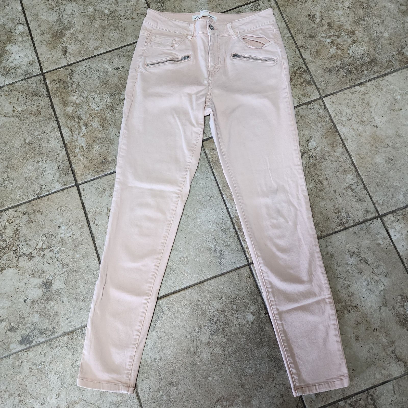 Country Road COUNTRY ROAD Jeans Womens 10 Peach Tapered Slim Denim Size 29" - 1 Thumbnail