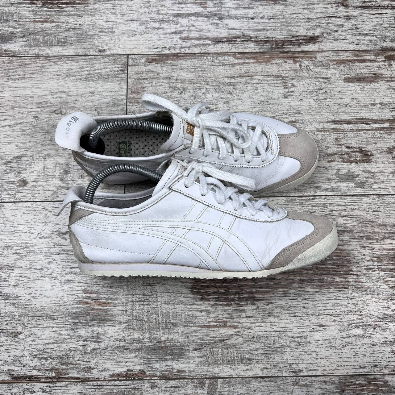 Onitsuka Tiger Asics Onitsuka Tiger Light White Leather F911220 Size US 7 / EU 40 - 1 Thumbnail