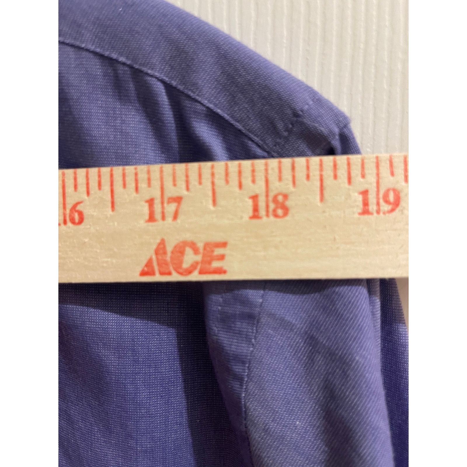 Van Heusen Van Heusen Studio Slim Fit Wrinkle Free Stretch Dress Shirt Size US L / EU 52-54 / 3 - 4 Thumbnail