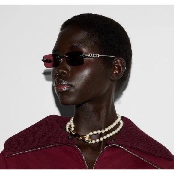 Gucci NEW GUCCI GG1808S 004 SUNGLASSES GUCCI Size ONE SIZE - 6 Thumbnail