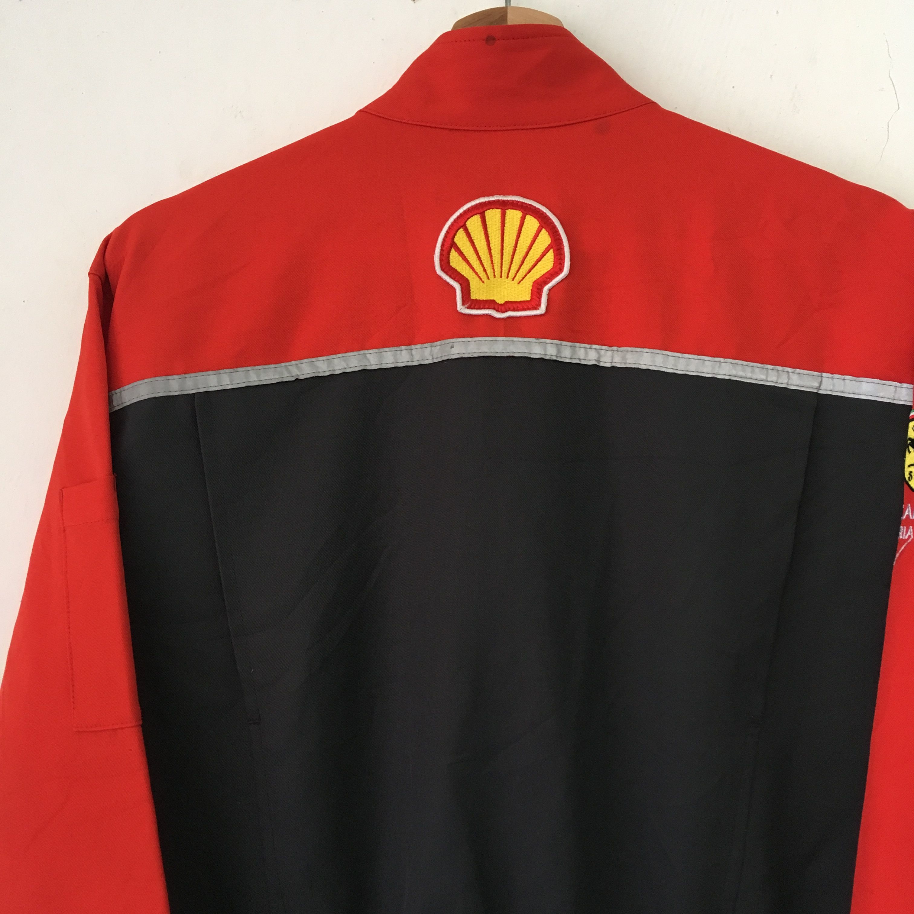Ferrari Vintage Shell Uniform Coveralls Ferarri Racing Car Motor Oil Size US M / EU 48-50 / 2 - 4 Thumbnail