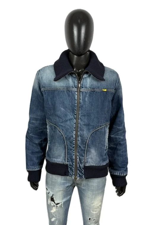 Other Giacca Jeans Meltinpot Uomo XL Slim Invernale Size US XL / EU 56 / 4 - 5 Thumbnail