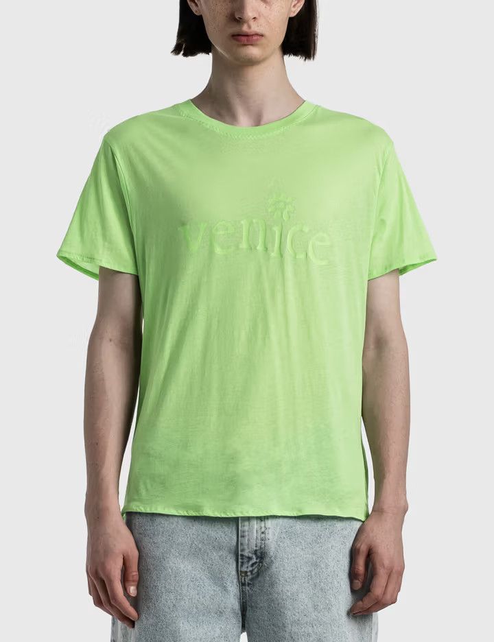 ERL o1mle0724 Venice Knit T-Shirts in Green Size US L / EU 52-54 / 3 - 3 Thumbnail
