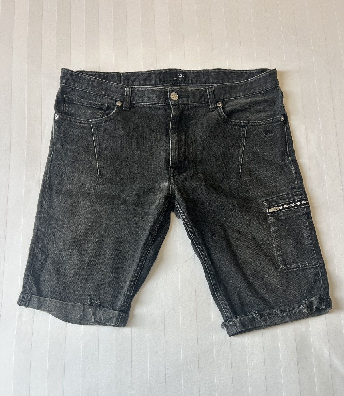 Undercover × Uniqlo Uniqlo Undercover Zippered Cargo Pocket Denim Short Pants Size US 34 / EU 50 - 2 Thumbnail