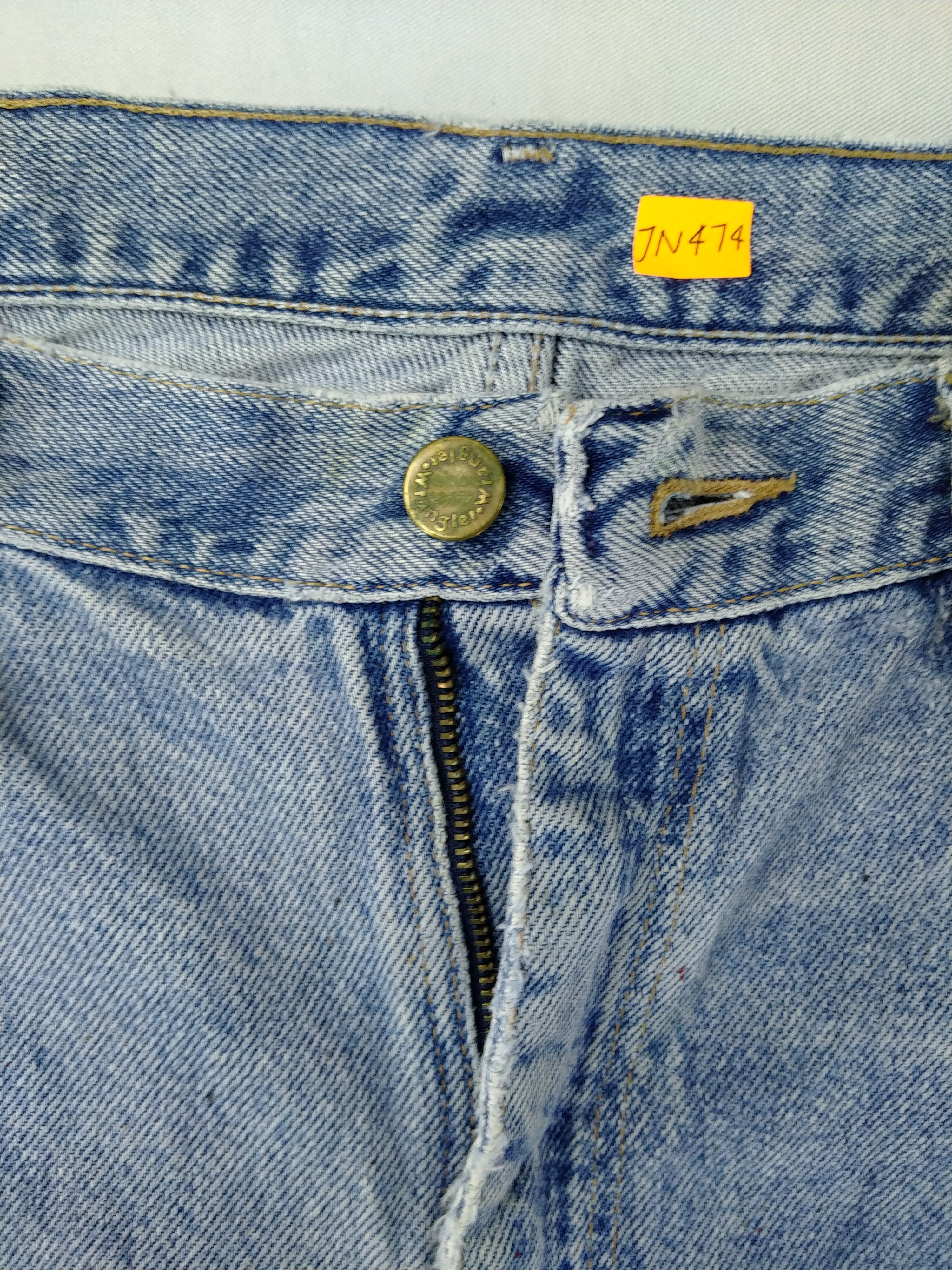 Vintage Vintage Light Wash Wrangler Jeans Denim 34x29.5 -JN474 Size US 34 / EU 50 - 7 Thumbnail
