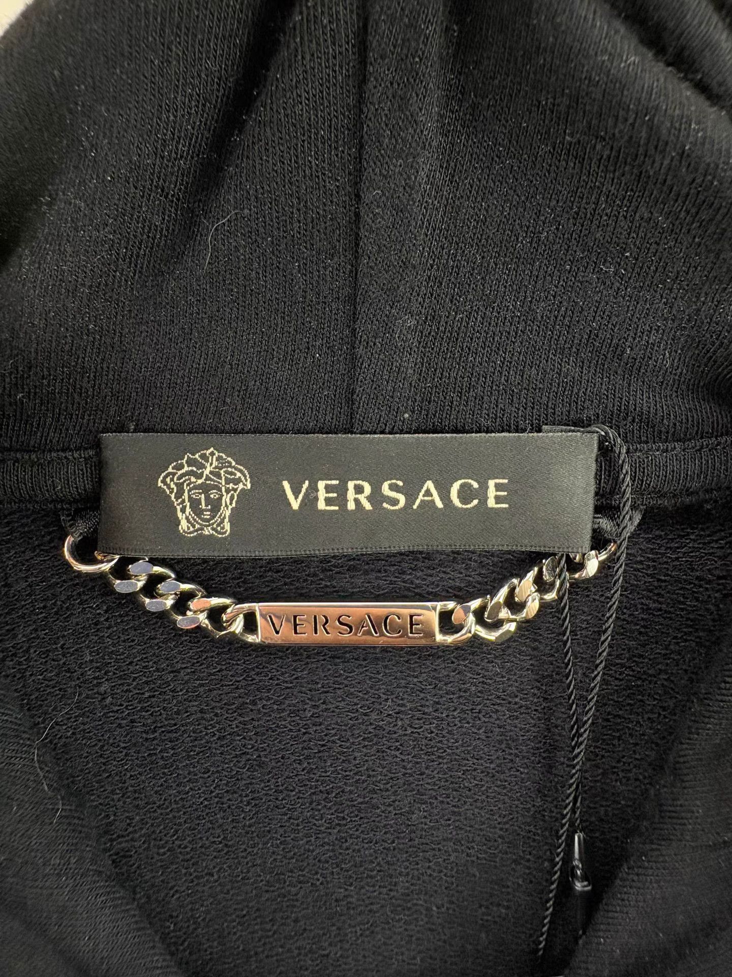 Versace VERSACE Medusa Logo Print Hooded Jacket K1 Size US XS / EU 42 / 0 - 3 Thumbnail