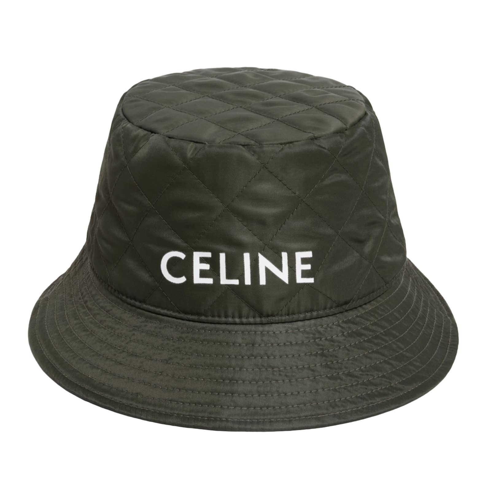 Celine Celine Paris Nylon Twill Orange Sun Bucket Hat M Medium Size ONE SIZE - 1 Thumbnail