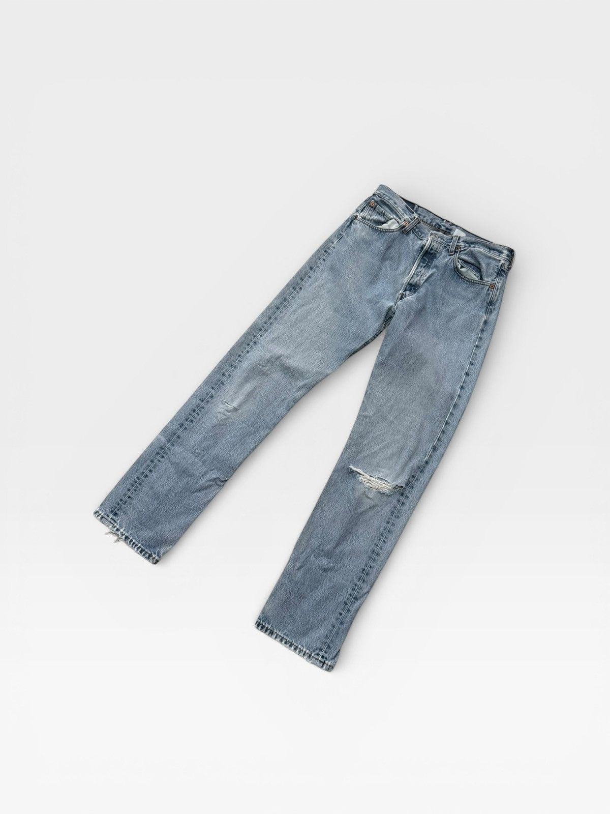 Levi's Vintage Clothing Vintage 00’s Levi’s 501 XX Denim Washed Jeans Size US 30 / EU 46 - 3 Thumbnail