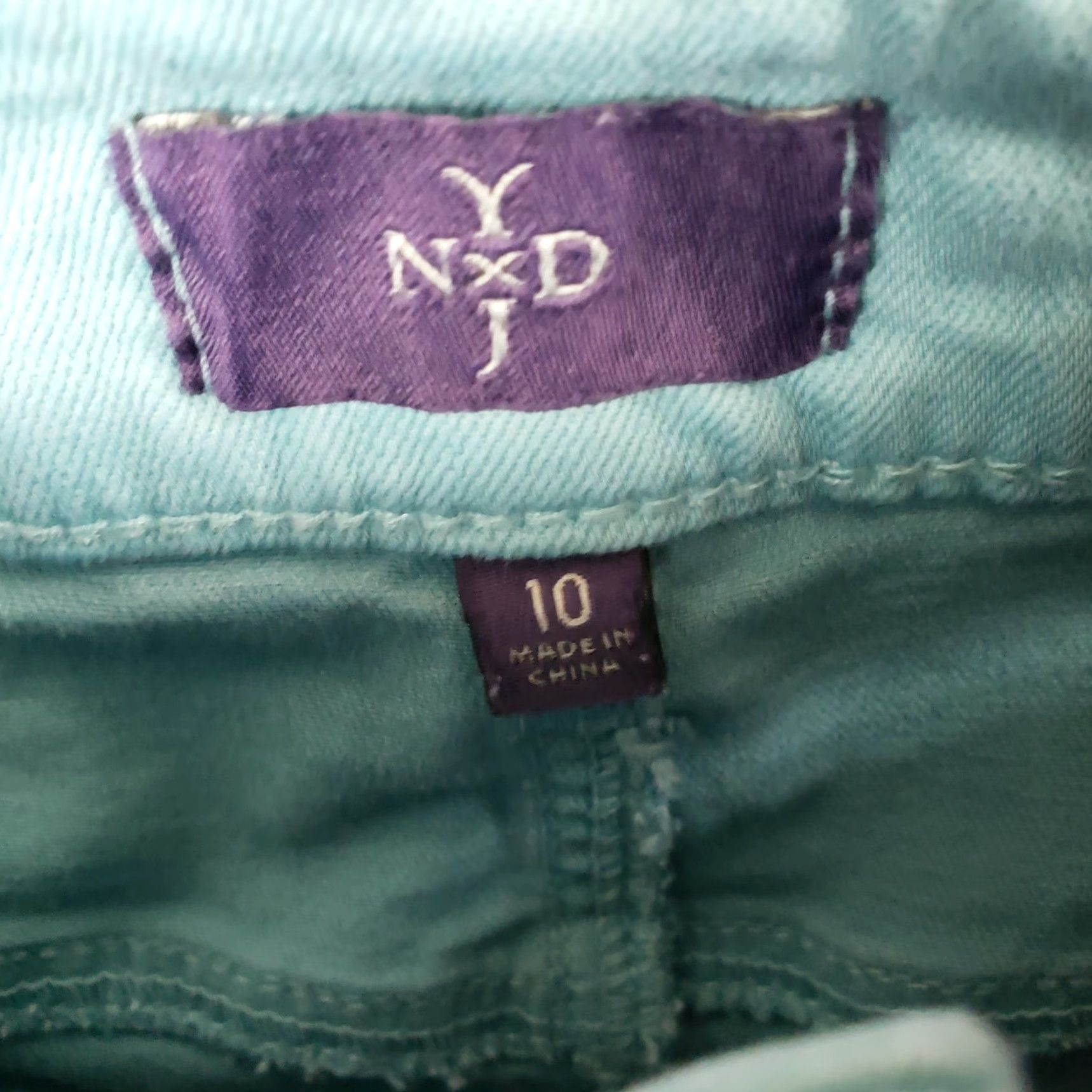 NYDJ VINTAGE not applicable; NYDJ Women's Ankle Jeans Size 10 Solid Blue Mid Rise Skinny Jeans - NYDJ Womens Ankle Jeans 10 Blue Mid Rise Skinny Size 32" / US 10 / IT 46 - 7 Thumbnail