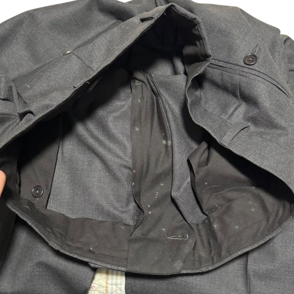Brooks Brothers Brooks Brothers Stretch Gray Suit 42L Jacket 38x30.75 Pants Size 42L - 16 Thumbnail
