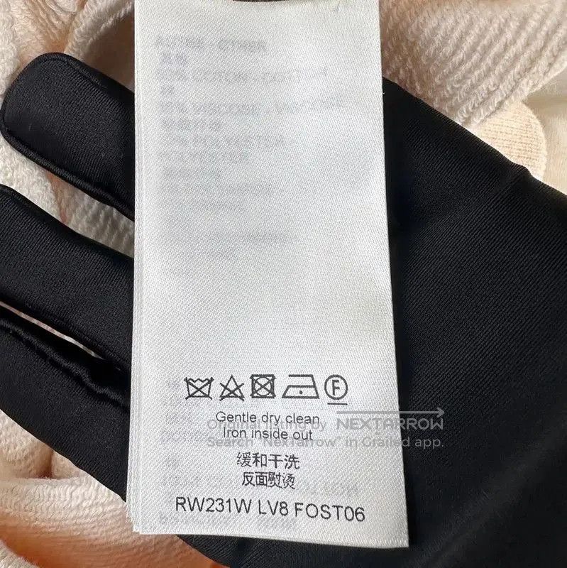 Louis Vuitton Louis Vuitton Beige Cotton Women's Hoodie . Size M / US 6-8 / IT 42-44 - 4 Thumbnail