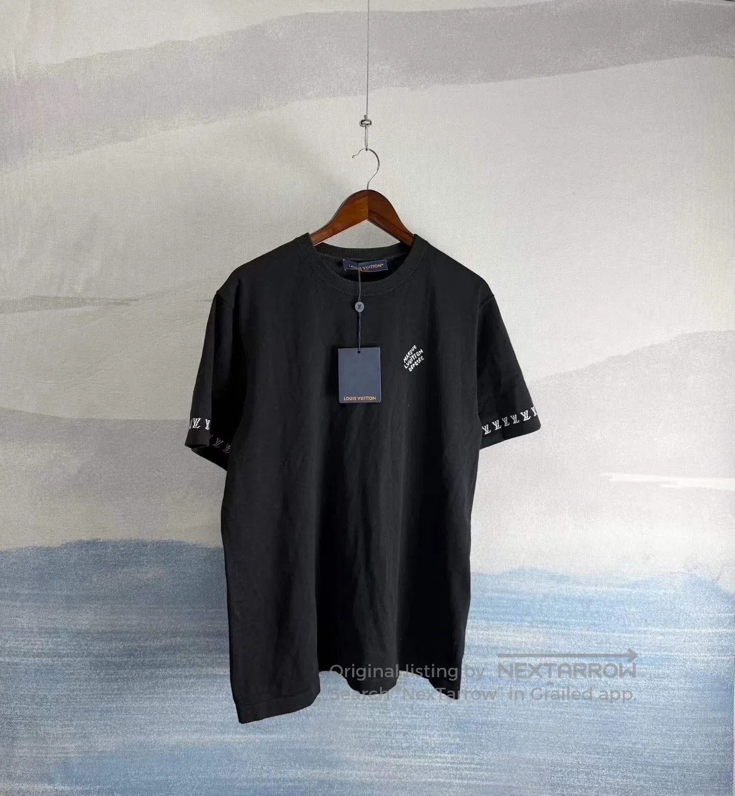 Louis Vuitton Louis Vuitton SS24 Black Knit Short-Sleeve Top. Size US L / EU 52-54 / 3 - 1 Thumbnail