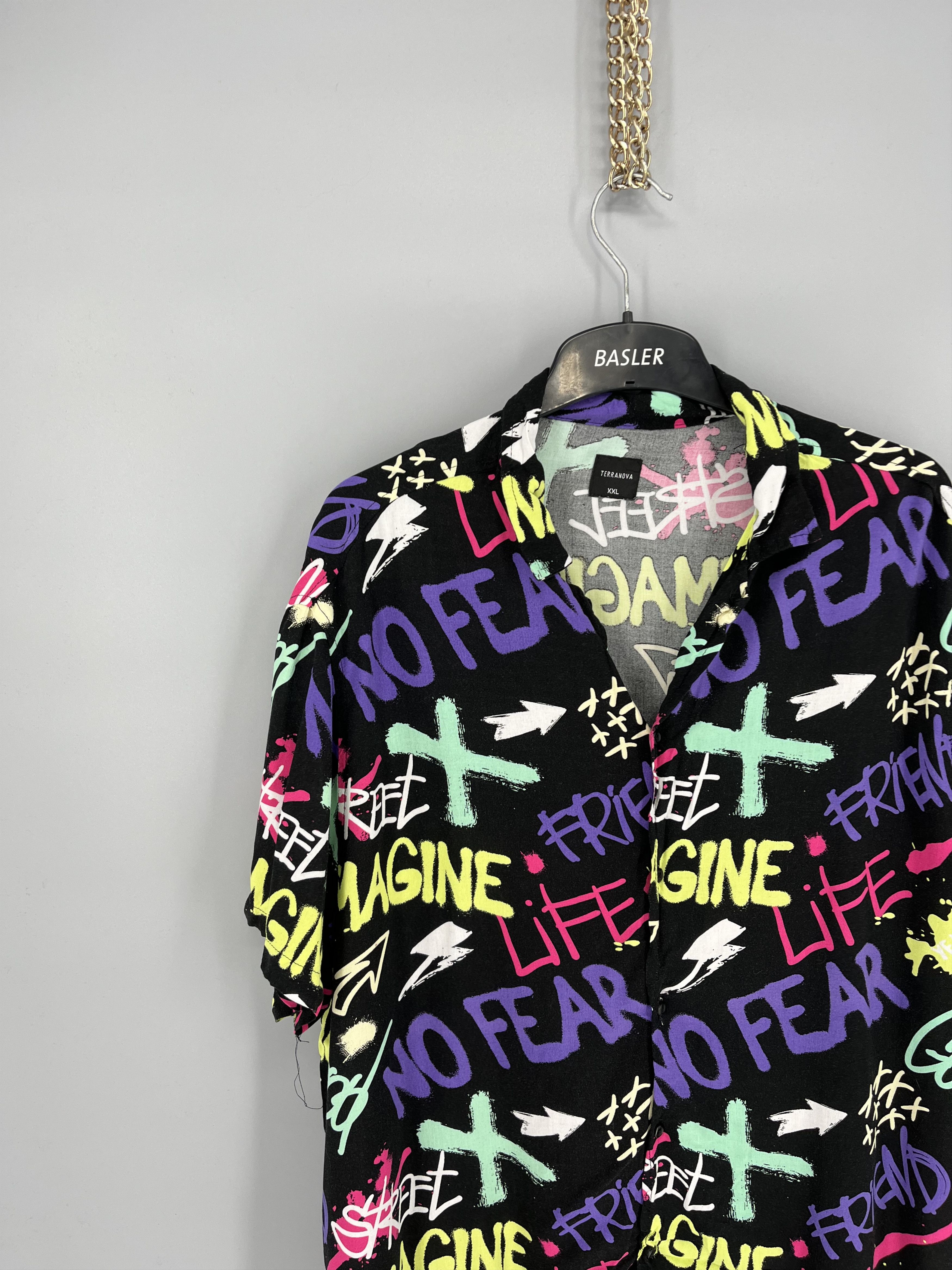 Vintage Vintage Art Streetwear Hawaiian Travis Scott style Size US XXL / EU 58 / 5 - 4 Thumbnail