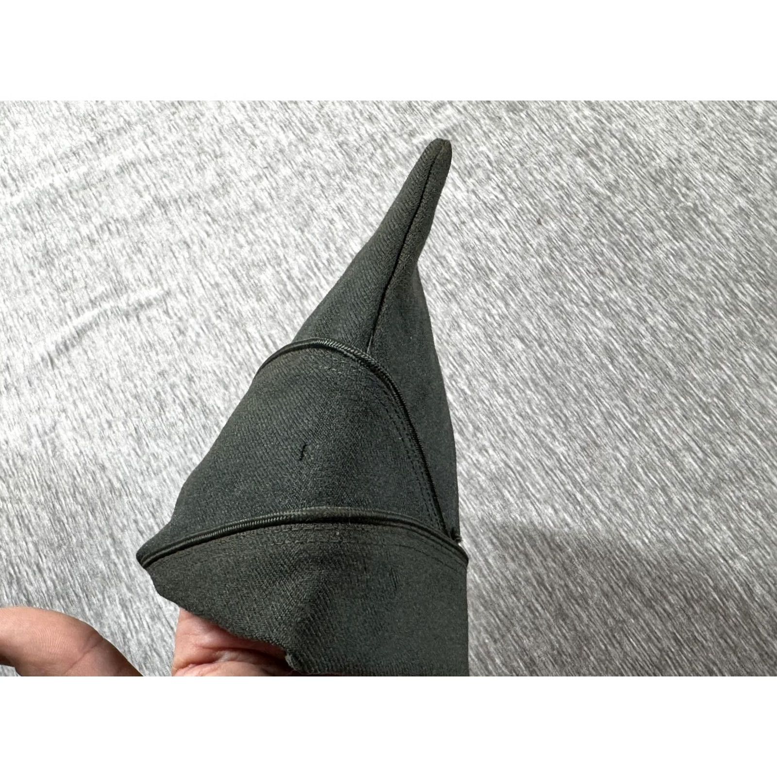 Vintage VINTAGE Gerber Mfg Co Cap Garrison Wool Army Green 44 6 7/8 Mens Hat Cap Wool Leather Lined 1955 Korea Mens Size ONE SIZE - 3 Thumbnail