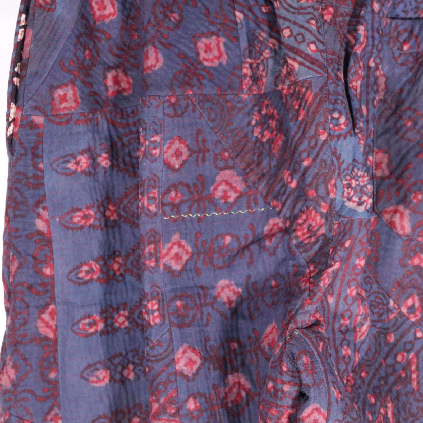 Kartik Research Karu Research Kantha Quilt Block Print Pants Kartik Size US 34 / EU 50 - 4 Thumbnail