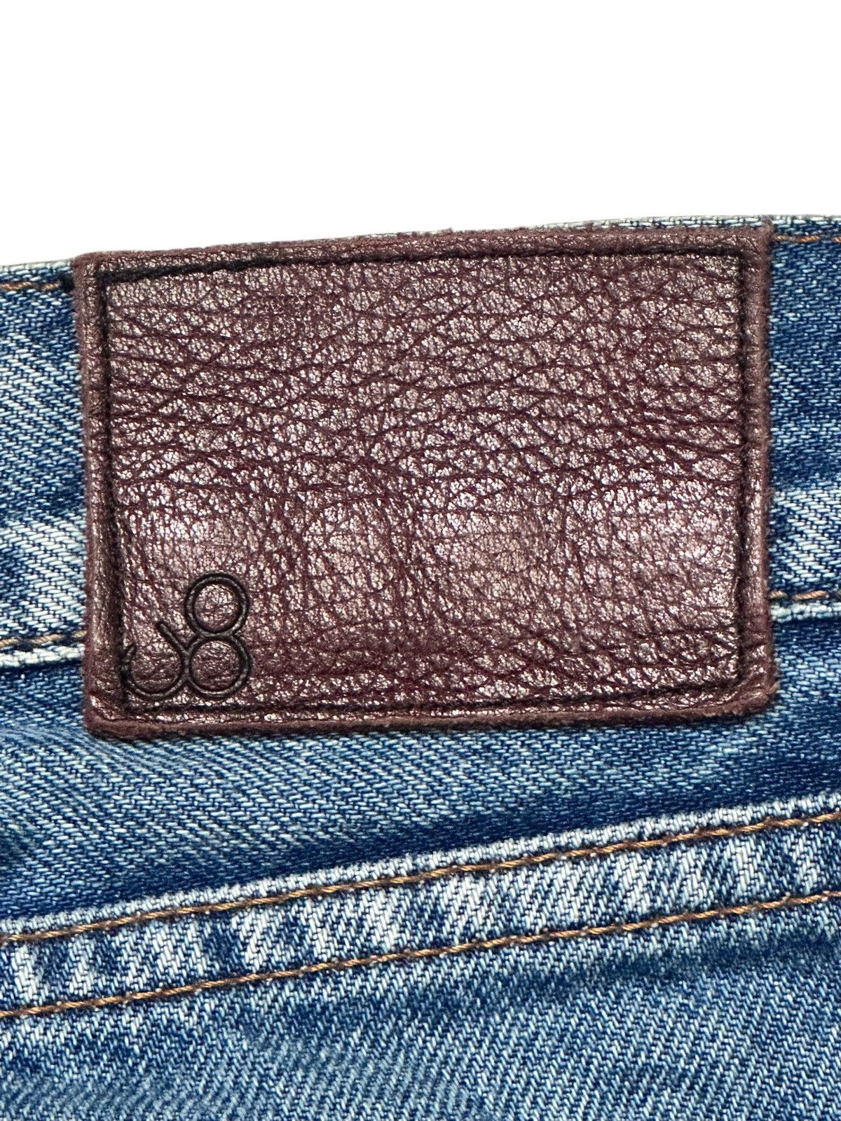 Johnbull Johnbull Selvage Distressed Japan Denim Slimfit Faded Wash Size US 32 / EU 48 - 9 Thumbnail