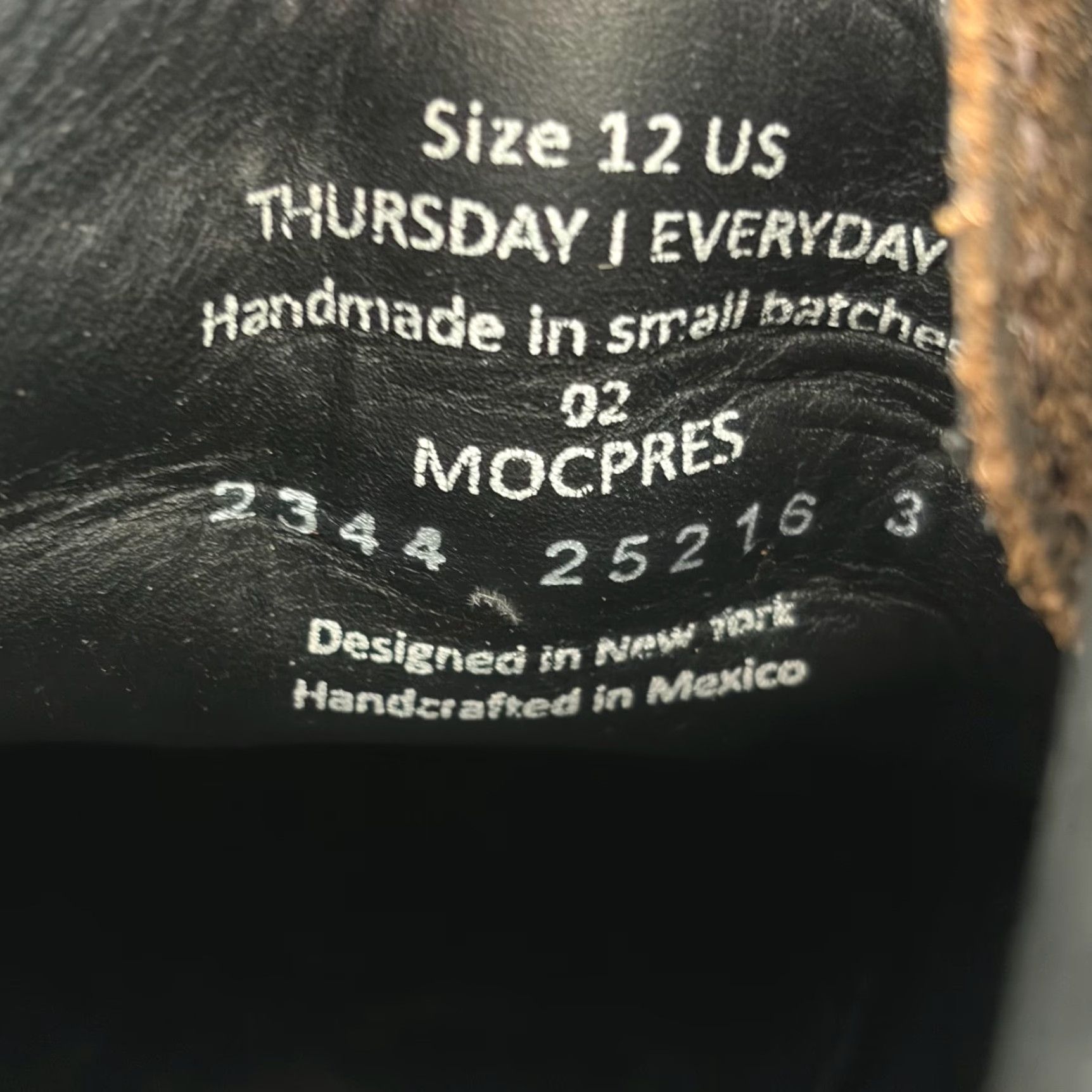 Thursday Boot Company Thursday Boot Company President Everyday Boots Mocha Suede Lace Up Men US 12 Size US 12 / EU 45 - 2 Thumbnail