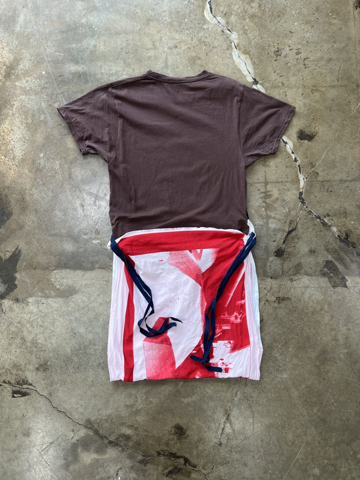Raf Simons Raf Simons Designer Long Brown Shirt Sz. Large Size US L / EU 52-54 / 3 - 4 Thumbnail