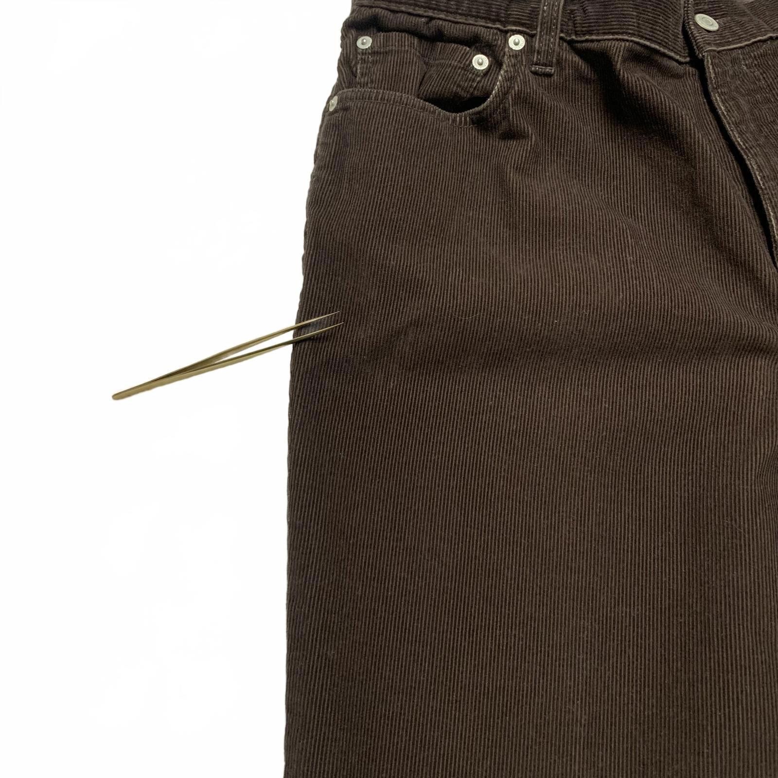 Lands' End Lands' End Men's 38 Brown Tapered Corduroy Pants Size US 38 / EU 54 - 2 Thumbnail