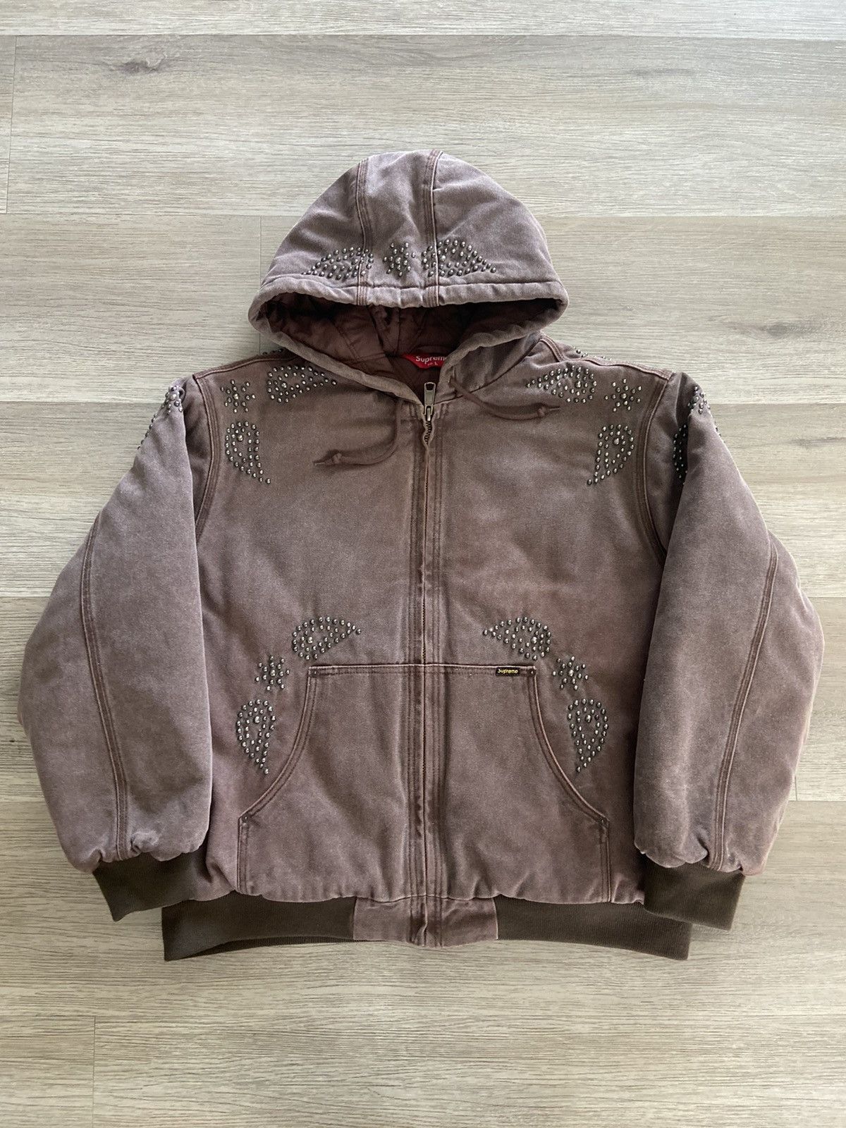 Supreme Supreme Hooded Down Jacket Receipt | Grailed