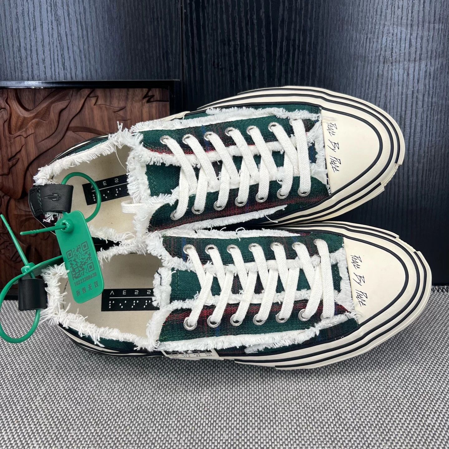 Other Vanness Wu green canvas 43 sneakers mint Size US 10 / EU 43 - 5 Thumbnail