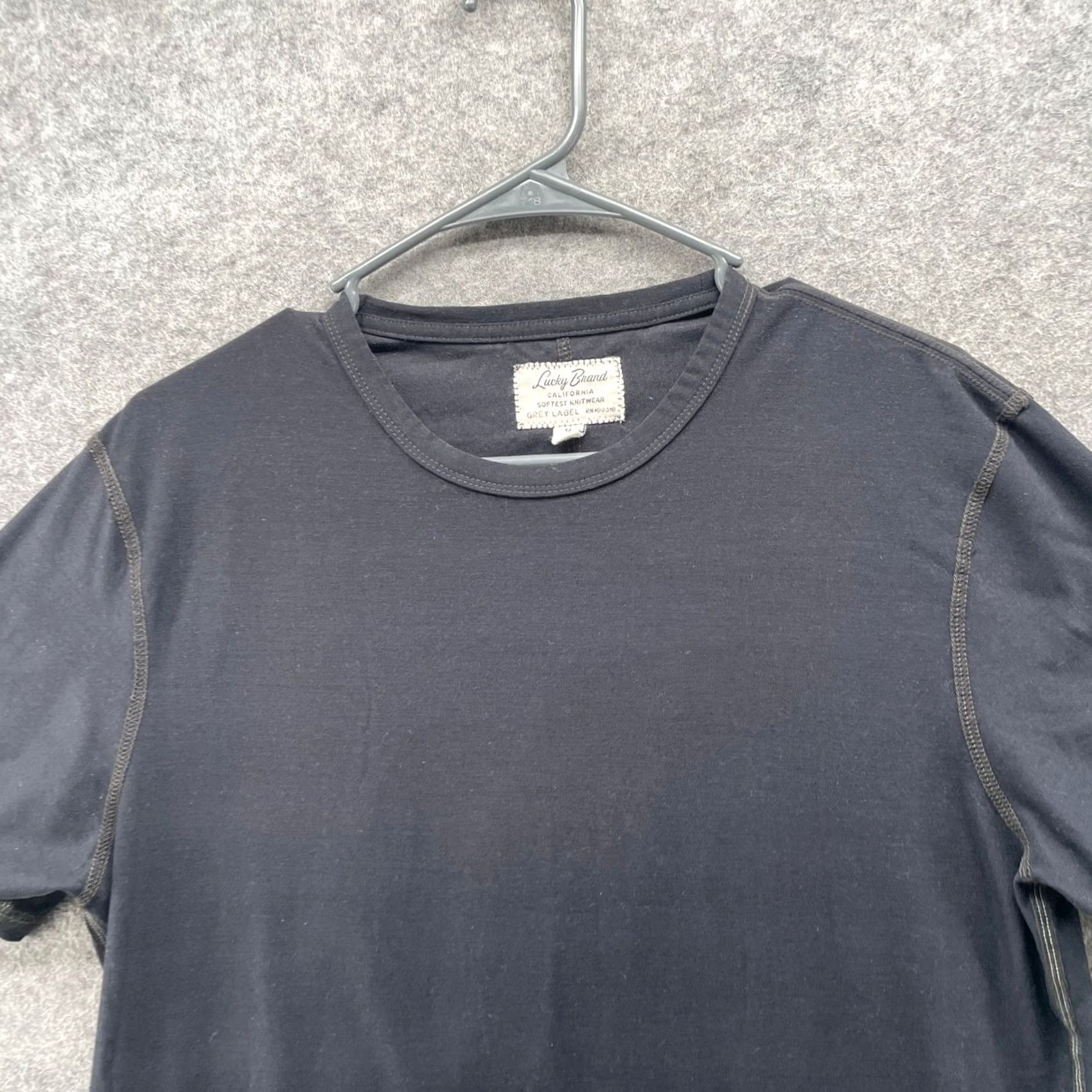 Lucky Brand Lucky Brand Grey Label T-Shirt Mens M Vintage Wash Short Sleeve Crewneck Size US M / EU 48-50 / 2 - 3 Thumbnail