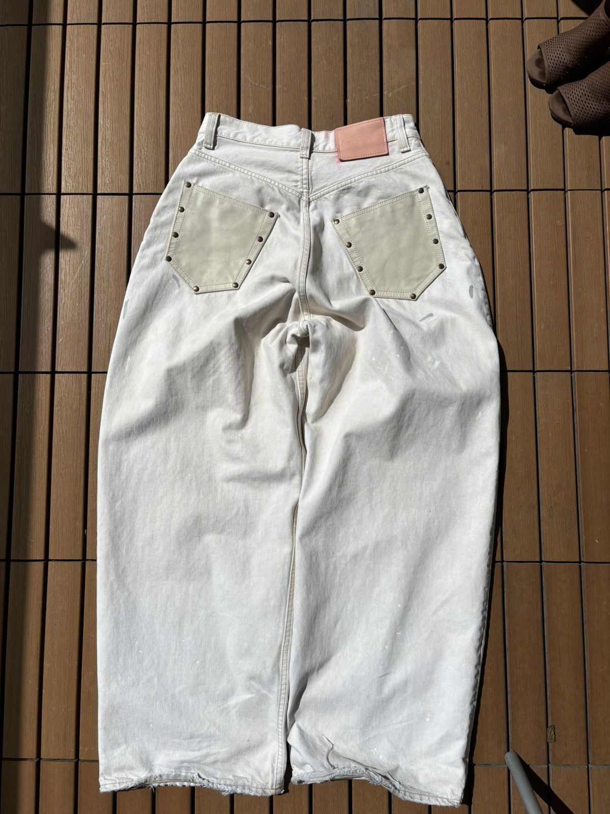 Acne Studios Acne Studios 2023 White Trafalgar Denim Size US 28 / EU 44 - 2 Thumbnail