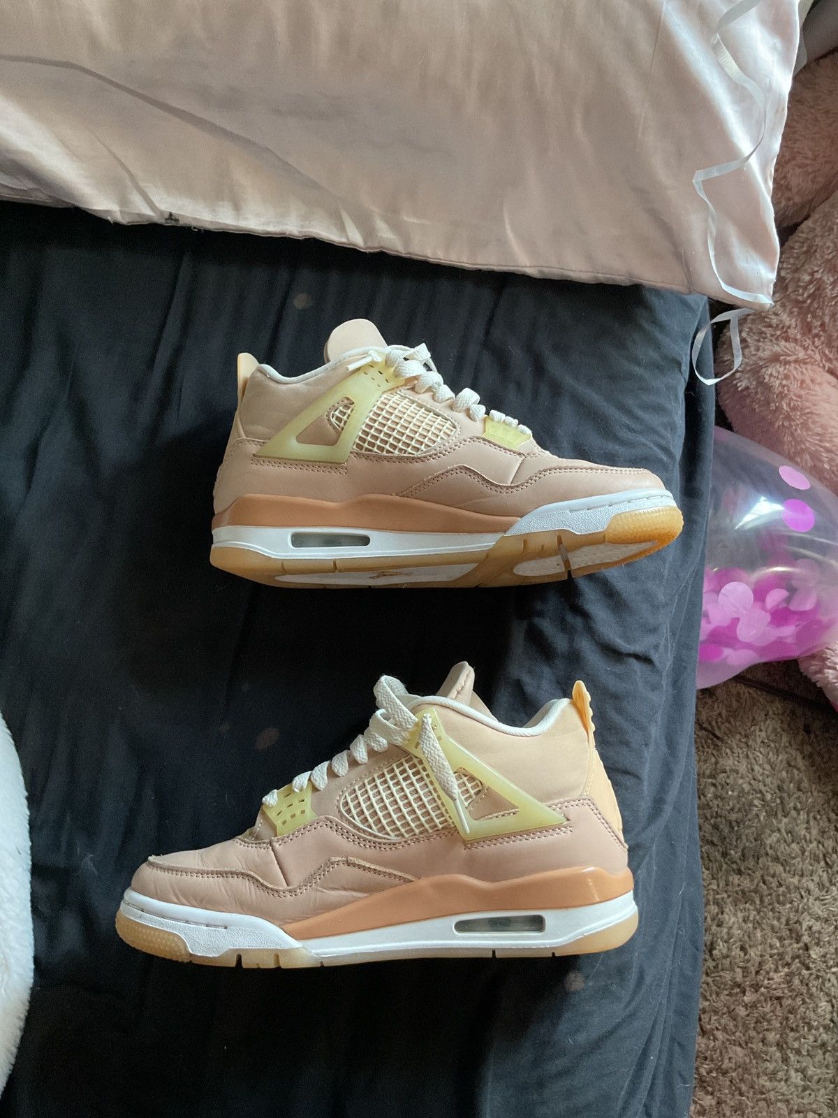 Women's Jordan 4's “Shimmer”