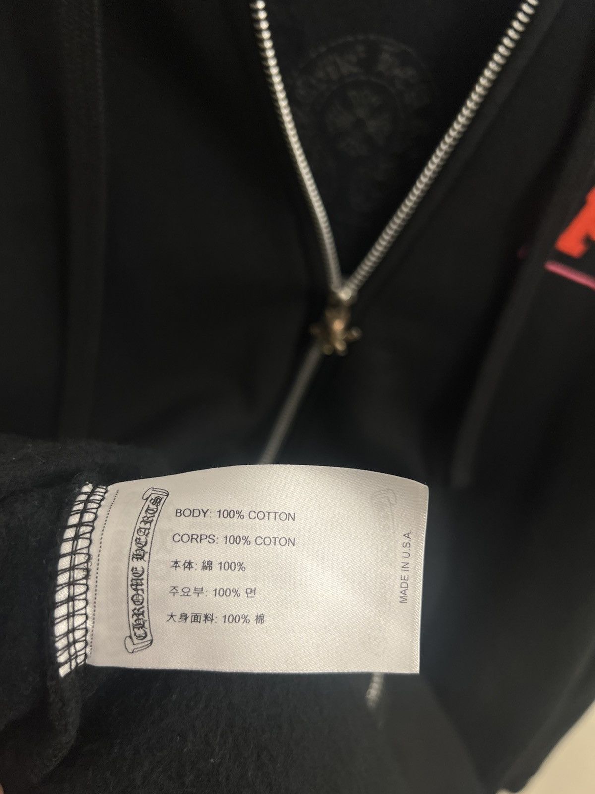 Chrome Hearts Chrome Hearts FOTI Zip-up Hoodie Size US S / EU 44-46 / 1 - 4 Thumbnail