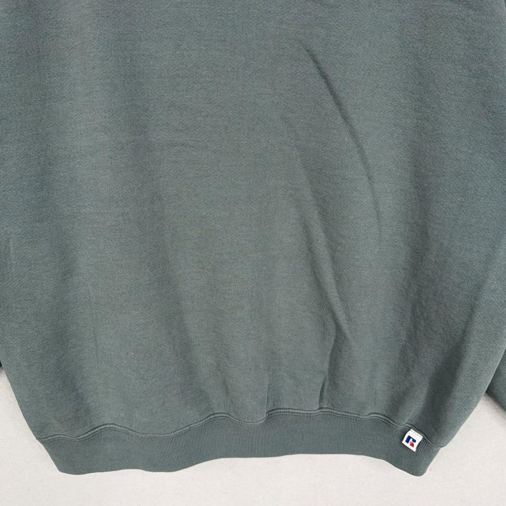 Russell Athletic VINTAGE Russell Athletic Sweatshirt Mens XL Green Crewneck Pullover Fleece Logo Grunge 80s 90s Mens Size US XL / EU 56 / 4 - 3 Thumbnail