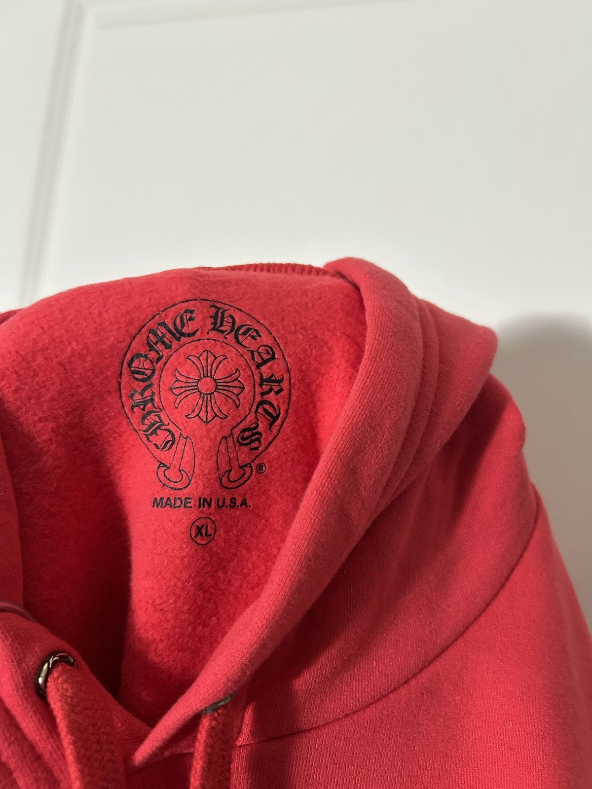Chrome Hearts Chrome hearts hoodie red logo scroll Size US XL / EU 56 / 4 - 8 Thumbnail