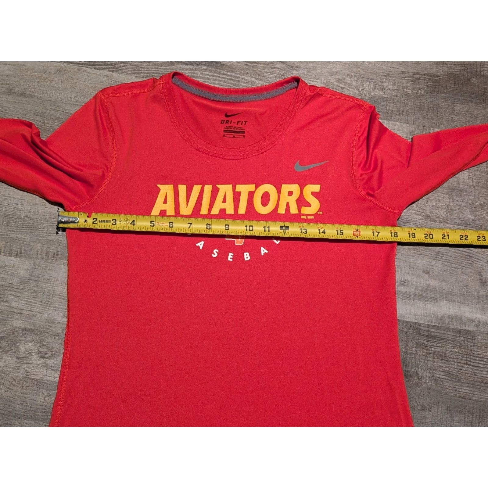 Nike Women's Nike Legend L/S T-Shirt Las Vegas Aviators Dri-Fit M Orange 453182-888 Size M / US 6-8 / IT 42-44 - 6 Thumbnail
