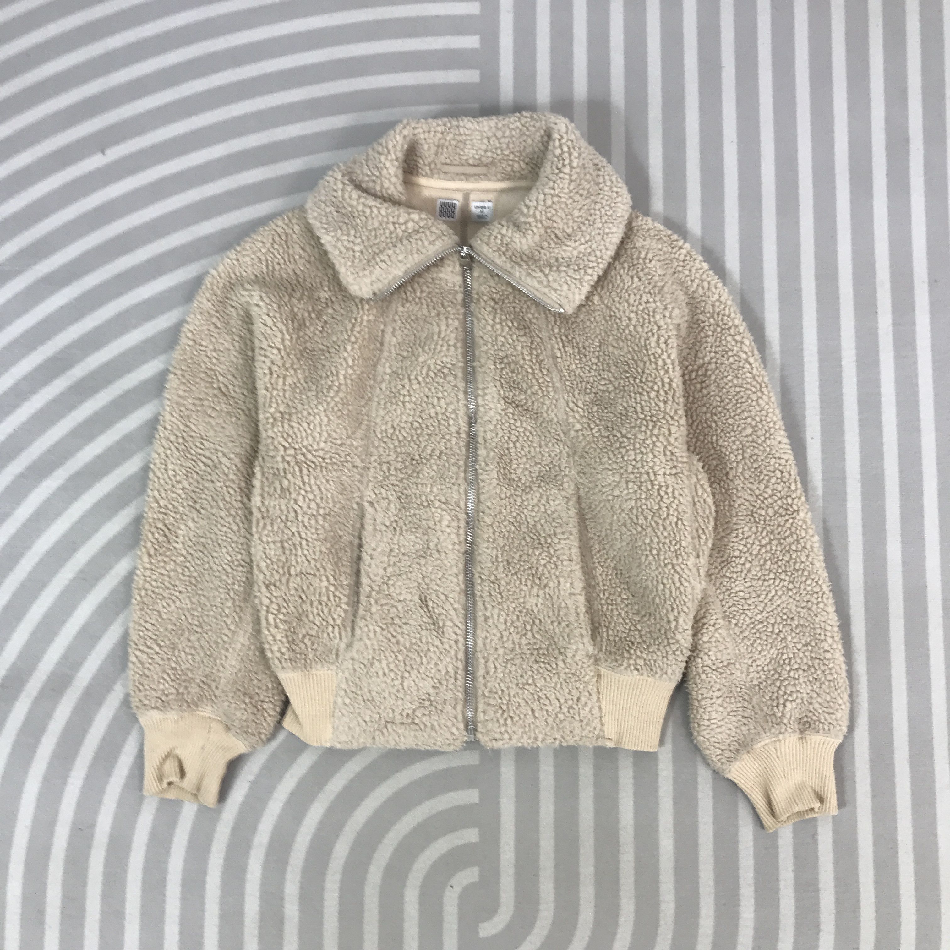 Lemaire × Uniqlo Vintage Lemaire X Uniqlo Sherpa Jacket Size US M / EU 48-50 / 2 - 1 Thumbnail