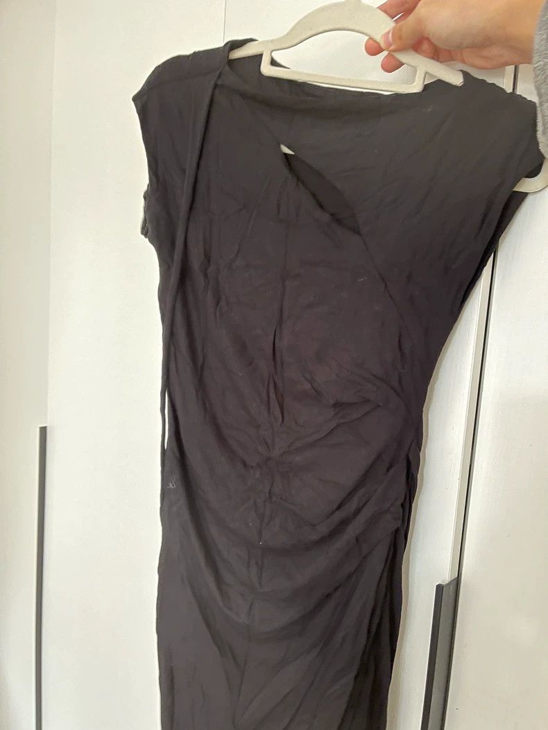 Helmut Lang HELMUT LANG Black structured conjoined skirt Size XS / US 0-2 / IT 36-38 - 2 Thumbnail