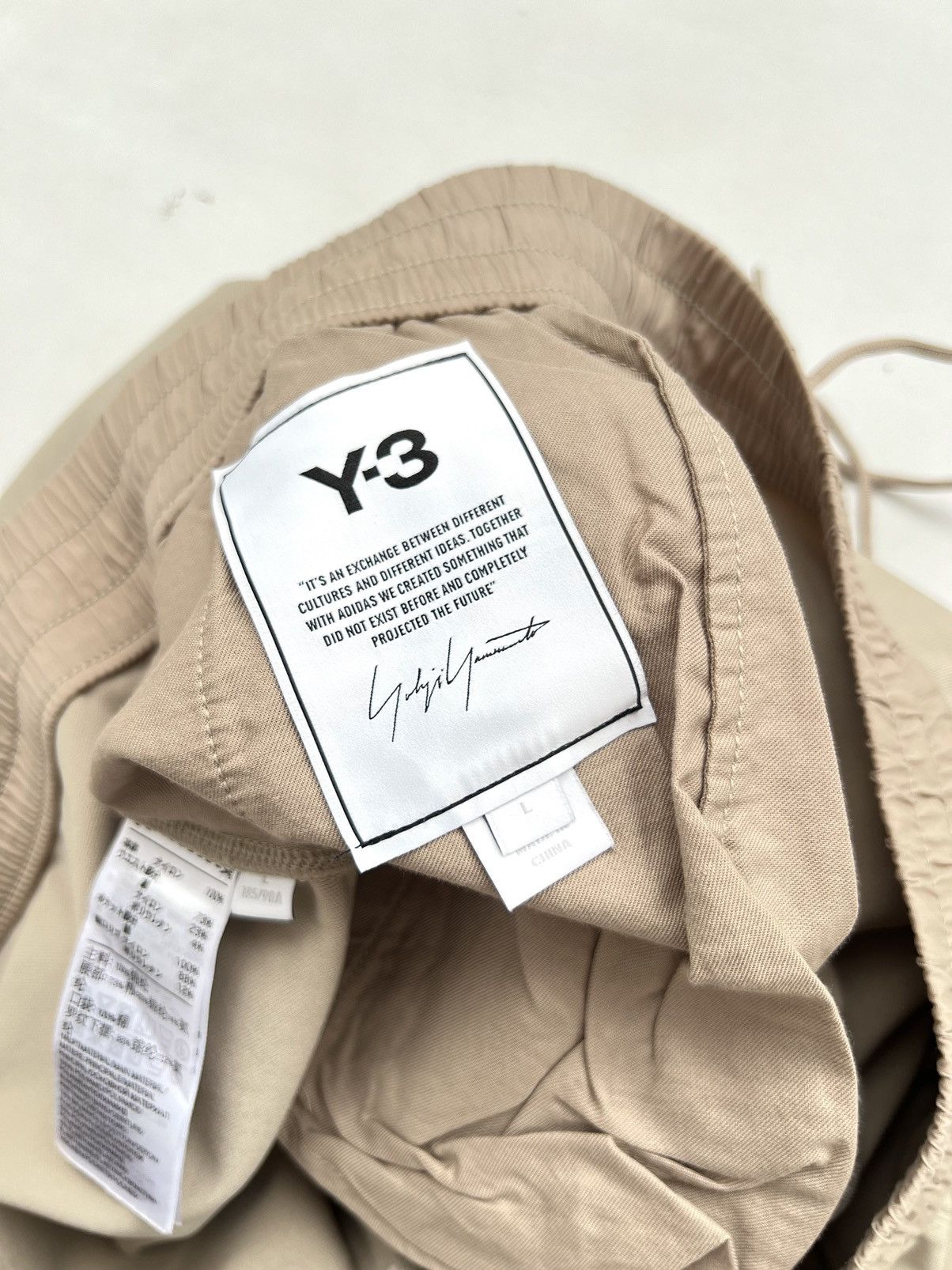 Y-3 Y-3 Adidas x Yohji Yamamoto CL Track Pants Trace Khaki Size US 35 - 12 Thumbnail